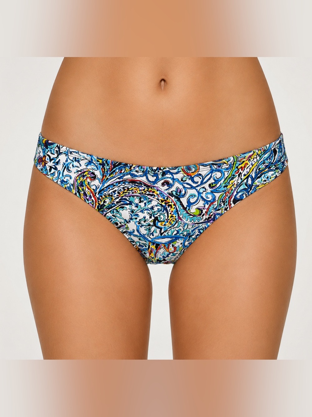 Lauren Ralph Lauren‎ Paisley Bikini Bottoms Blue tropical Multicolor Size 14